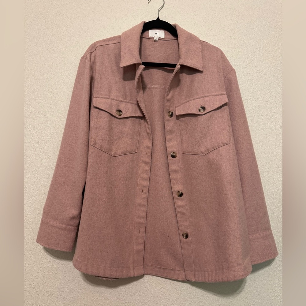Blush Pink Shacket